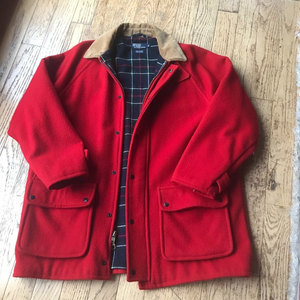 Men's Polo by Ralph Lauren Wool Coat - Size: XL